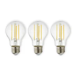 E27 filament 7W 806lm 2.700K helder 3 per set