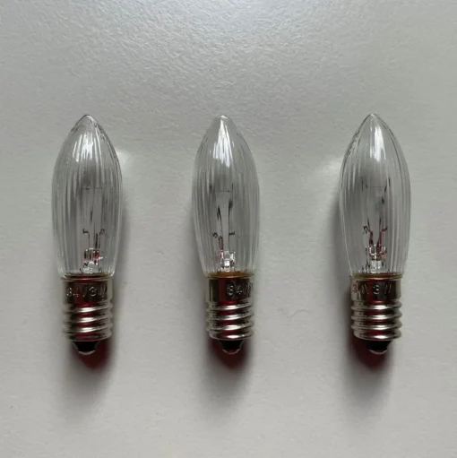 E10 golfkaars vervangingslamp 3 buiten lichtbogen