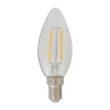 E14 LED kaarslamp gloeidraad 2W, helder, 2700 K
