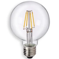 E27 6W 827 LED globe G80 helder