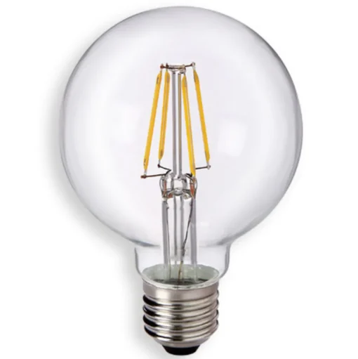 E27 6W 827 LED globe G80 helder