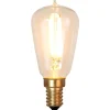 E14 1.7W 827 LED rustiek lamp, dimbaar