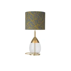 EBB & FLOW Lute tafellamp Branches grey/ochre