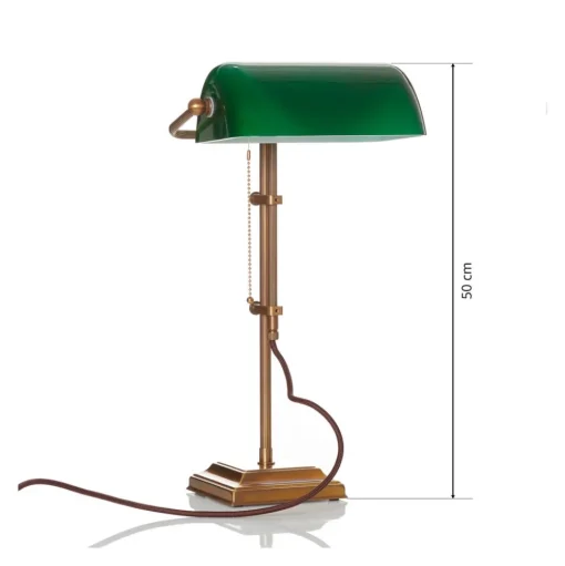 Echte bankierslamp TULSI