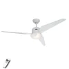 Eco Aviatos plafondventilator, wit, 132 cm