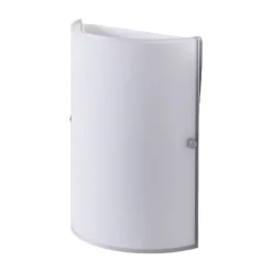 Eenvoudige wandlamp Giulia uit mat glas