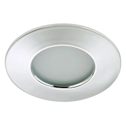 Efficiënte LED inbouwspot Nikas IP44 chroom