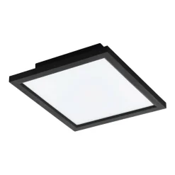 EGLO connect CCT plafondlamp 30x30cm zwart