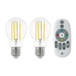 EGLO connect E27 A60 6W 806lm 4.000K, 2-pak