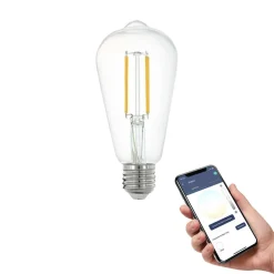 EGLO connect E27 ST64 lamp 6W 806lm 4000K