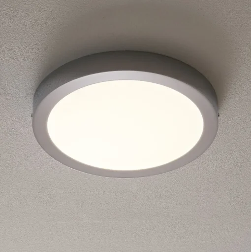 EGLO connect Fueva-C plafondlamp rond 30 cm chroom
