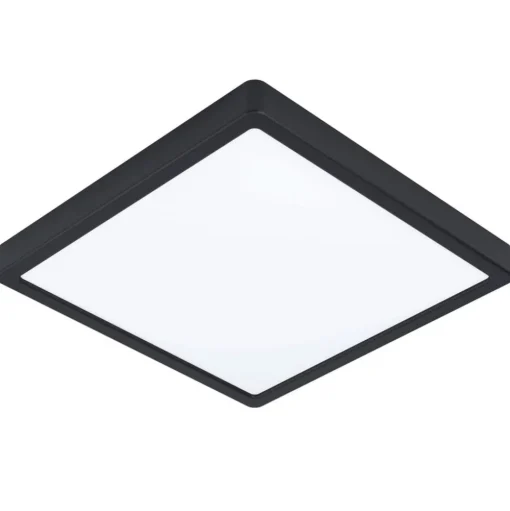 EGLO connect Fueva-Z plafondlamp 28x28cm zwart