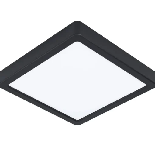 EGLO connect Fueva-Z plafondlamp 21x21cm zwart
