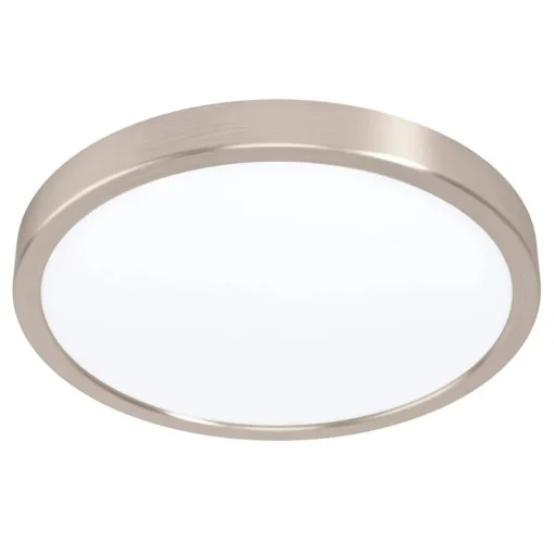 EGLO connect Fueva-Z plafondlamp, Ø 28,5cm nikkel