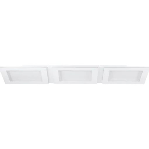 EGLO connect LED plafondlamp Padrogiano-Z 3-lamps, 120 x 30 cm