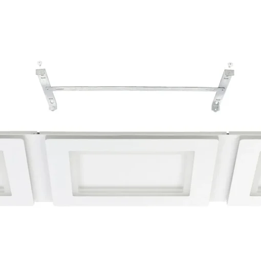 EGLO connect LED plafondlamp Padrogiano-Z 3-lamps, 120 x 30 cm