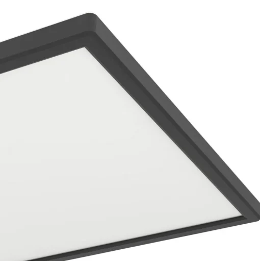 EGLO connect LED plafondlamp Rovito-Z, zwart, 57 x 30 cm