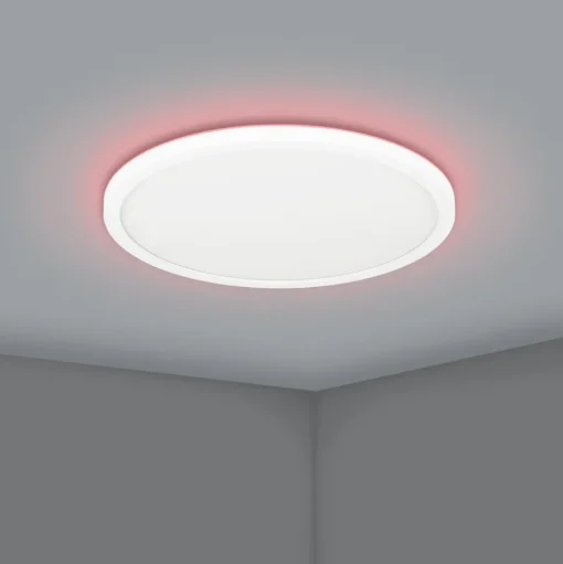 EGLO connect LED plafondlamp Rovito-Z, wit, Ø 30 cm
