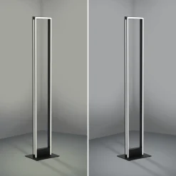 EGLO connect LED vloerlamp Savilanas-Z, zwart, CCT
