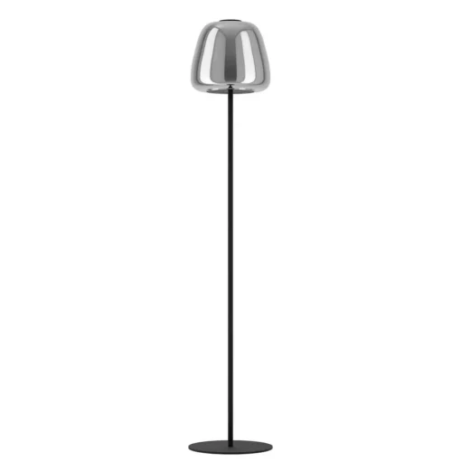 EGLO connect LED vloerlamp Alfero-Z, RGB, CCT, zwart