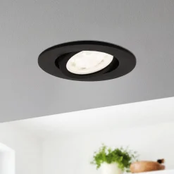EGLO connect Saliceto-Z LED inbouwlamp, zwart