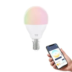 EGLO connect-z E14 P45 LED lamp 5W 470lm RGBW