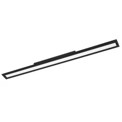 EGLO connect-z LED plafondlamp, 120x10cm, zwart