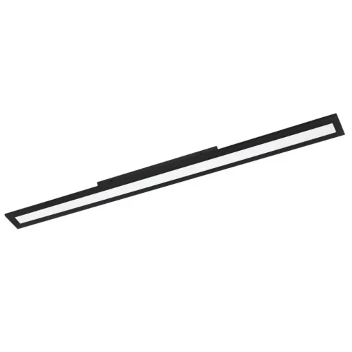 EGLO connect-z LED plafondlamp, 120x10cm, zwart