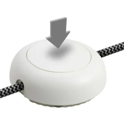 EHMANN T24.08 LED snoerdimmer wit