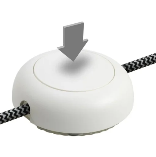 EHMANN T24.08 LED snoerdimmer wit