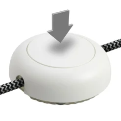 EHMANN T24.08 LED snoerdimmer wit