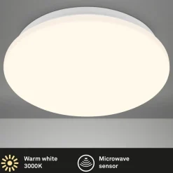 Ekos LED sensor plafondlamp, Ø 26 cm