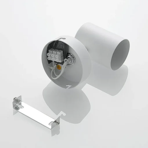 ELC Tomoki Spot, wit, 1-lamp