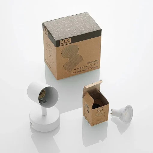 ELC Tomoki Spot, wit, 1-lamp