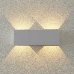 ELC Vanda LED buiten wandlamp, wit