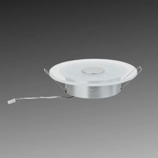 Elegante LED inbouwlamp Whirl IP23