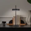 Ella LED tafellamp, magnetisch, zwart