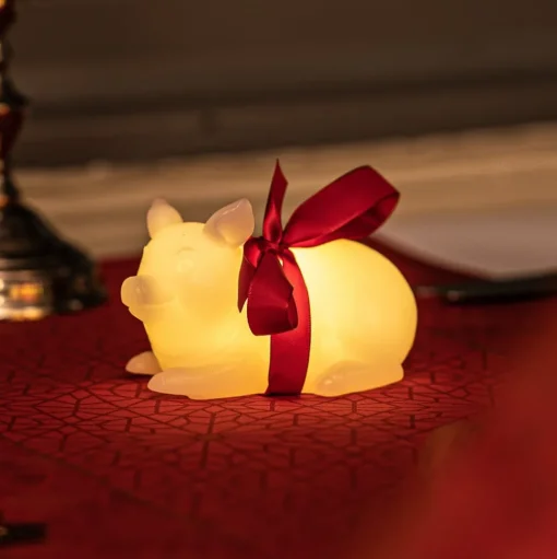 Emma Pig LED sfeerlamp van was