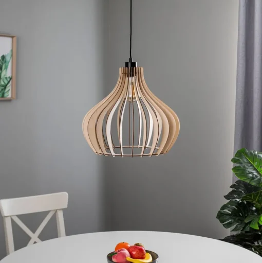 Envostar Faje hanglamp, berkenmultiplex, 1-lamp