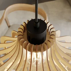 Envostar Faje hanglamp, berkenmultiplex, 2-lamps