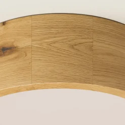 Envostar Kerio plafondlamp, Ø 27 cm, eikenhout naturel
