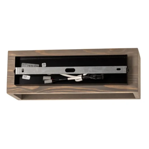 Envostar Kubiko wandlamp, dennenhout grijs