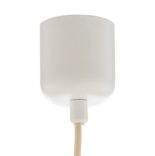 Envostar Lohr hanglamp, hout, kegelvormig Ø 39cm