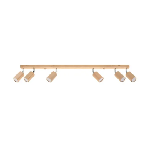 Envostar Peach Puff plafondspot cilinder 6-lamps
