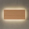 Envostar Tavola wandlamp, eikenhout, 35x16cm
