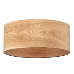 Envostar Veneer plafondlamp kernhout essen Ø55cm