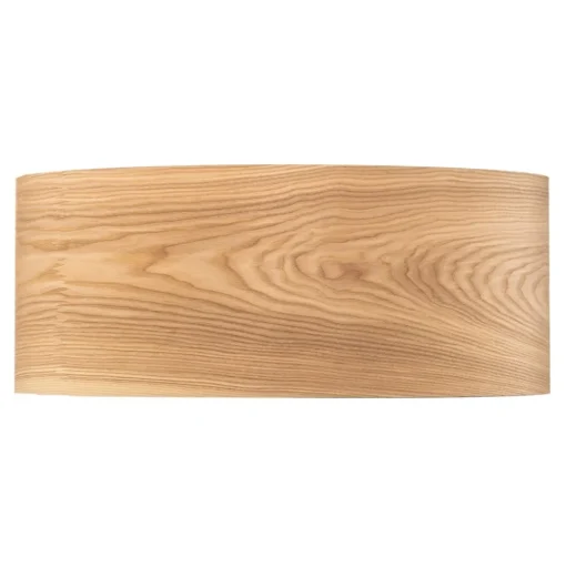 Envostar Veneer plafondlamp kernhout essen Ø55cm