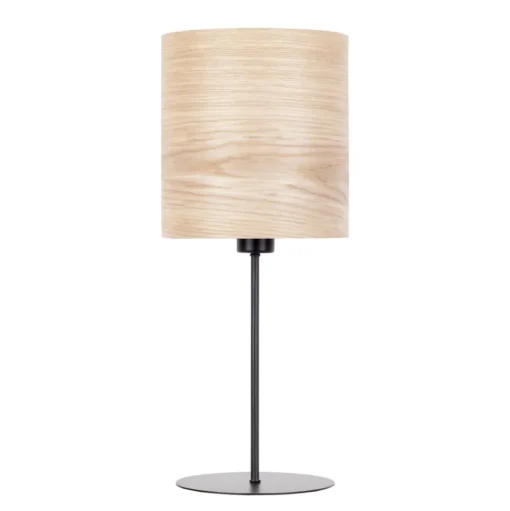 Envostar Veneer tafellamp kernhout essen Ø20,5cm