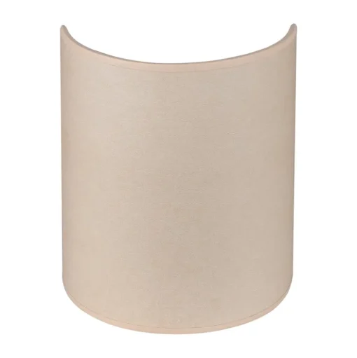 Envostar wandlamp Idun, licht beige 24 cm natuurlijk materiaal veganistisch