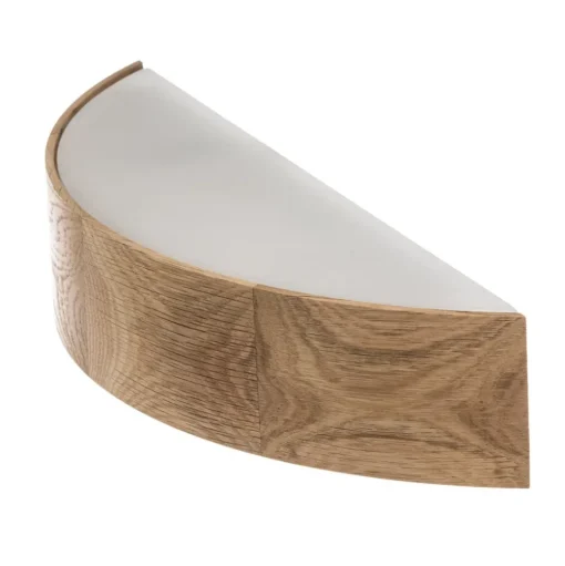 Envostar wandlamp Kerio, breedte 40,5 cm, eikenhout
